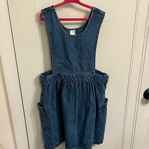 NWOT Hanna ANDERSSON Denim Kids Overalls Size 10